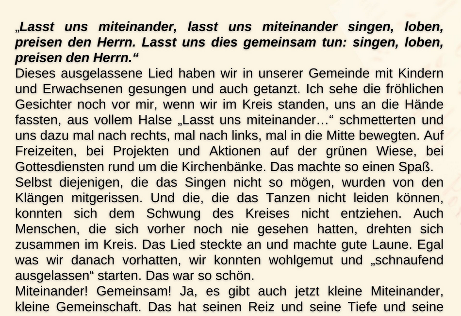 Kalenderwoche 20/2021