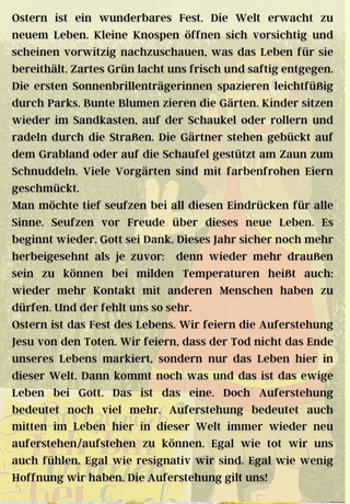 Kalenderwoche 14/2021