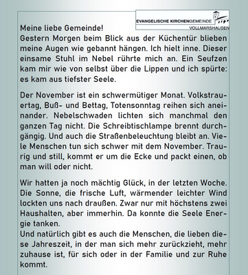 Kalenderwoche 46/2020